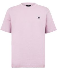 Paul Smith - Regular Fit Zebra Crew-Neck T-Shirt - Lyst