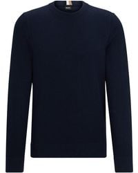 BOSS - Ecaio-P Knitted Jumper - Lyst