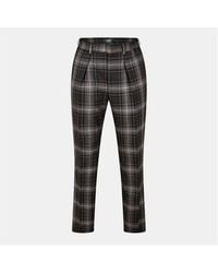 Fendi - Tartan Trousers - Lyst