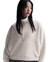 Nike - 24.7 Over Sized 1/2 Zip Sweater - Lyst