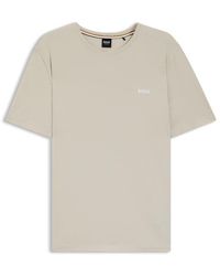 BOSS - Bodywear Mix & Match Short Sleeve T-Shirt With Logo Detail - Lyst