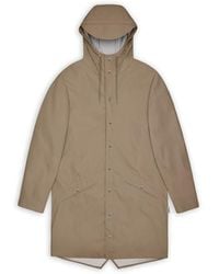Rains - Long Waterproof Jacket - Lyst