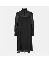 BOSS - Dijuna Wrap Dress - Lyst