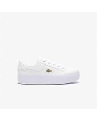 Lacoste - Ziane Platform Trainers - Lyst