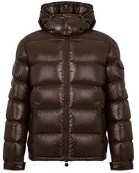 Moncler - Maya Waterproof Down Detachable Hood Short Puffer Jacket - Lyst