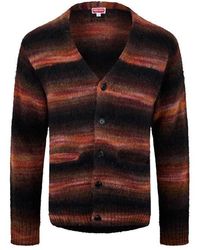 KENZO - Mohair Knit Cardigan - Lyst