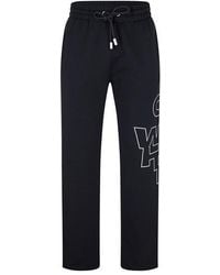 Off-White c/o Virgil Abloh - Closed Hem Fleece Joggers - Lyst