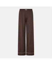 The Couture Club - Knitted Panel Trousers - Lyst