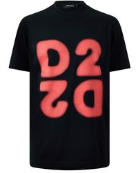 DSquared² - Dsq D2 Logo Tee Sn64 - Lyst