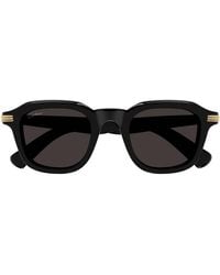 Cartier - Ct0536S Round Rectangle Sunglasses - Lyst