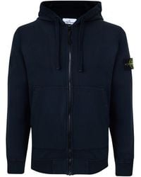 Stone Island - Stone Hw F-Zip Hood Sn64 - Lyst
