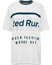 Red Run - Skyline Oversized Graphic T-Shirt - Lyst