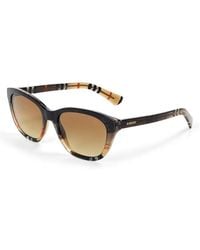 Burberry - 0Be4486 Cat Eye Sunglasses - Lyst