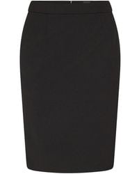 BOSS - Vilea Jersey Skirt - Lyst