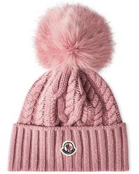 Moncler - Bobble Beanie - Lyst