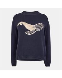 Weekend by Maxmara - Knitted Crew Neck Jumper - Lyst