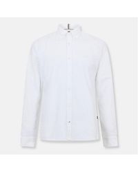 BOSS - H-Roan Long Sleeve Plain Shirt - Lyst