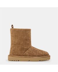 Fendi - Insulated Grip Sole Snow Boots - Lyst