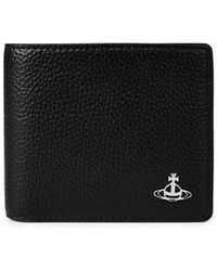 Vivienne Westwood - Textured Leather Milano Billfold Wallet - Lyst