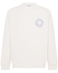 Stone Island - Compass Crew Sweatshirt - Lyst