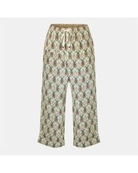 Gucci - Wide Leg Relaxed Fit Trousers - Lyst