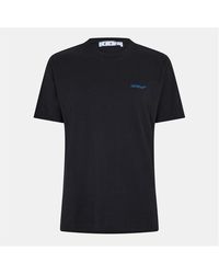 Off-White c/o Virgil Abloh - Arrow Short-Sleeve T-Shirt, Signature Arrows Motif - Lyst
