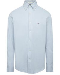 GANT - Jersey Pique Short Sleeve Polo Shirt - Lyst