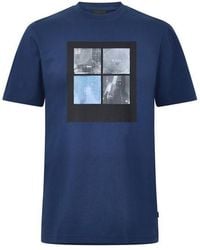 BOSS - Cover Graphic Cotton Crew-Neck Short-Sleeve T-Shirt - Lyst