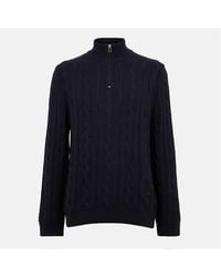 Paul Smith - Cable Crew Neck Jumper - Lyst