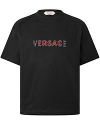 Versace - Emb Logo Tee Sn64 - Lyst