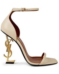 Saint Laurent - Opyum Heeled Sandals - Lyst