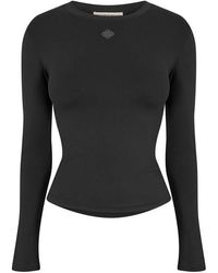 The Couture Club - Sculpting Stretch Long Sleeve T-Shirt - Lyst