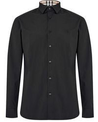 Burberry - Checked Cotton Sherfield Shirt - Lyst