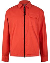 C.P. Company - Zipped Overshirt - Lyst