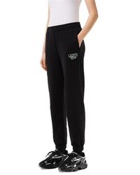 Lacoste - Logo Closed Hem Fleece Joggers - Lyst
