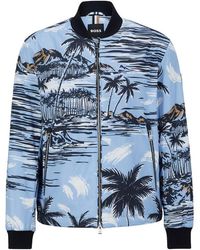 BOSS - Clovis Softshell Jacket - Lyst