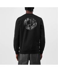 Stone Island - Dial Logo Sweatshirt - Lyst