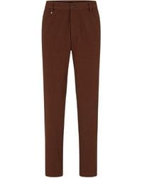 BOSS - Kane Slim Fit Trousers - Lyst