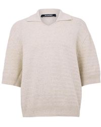 Jacquemus - Short Sleeve Polo Shirt - Lyst
