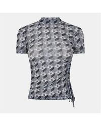 HUGO - Short Sleeve Slim Fit Baby Tee - Lyst