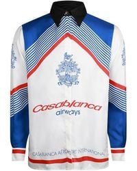 CASABLANCA - Casa Long Sleeve Pri - Lyst