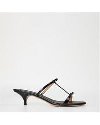Ferragamo - Crystal Heeled Sandals - Lyst
