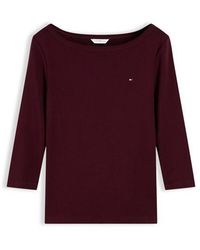 Tommy Hilfiger - Cody Slim Boat Neck Long-Sleeve T-Shirt - Lyst