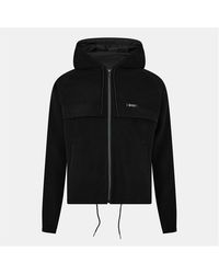 Prada - Hooded Zip Softshell Jacket - Lyst