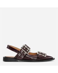 Ganni - Ballet Pumps - Lyst