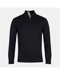 Barbour - Cotton Half-zip Jumper - Lyst