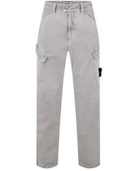 Stone Island - Closed Loop Cargo Trousers - Lyst