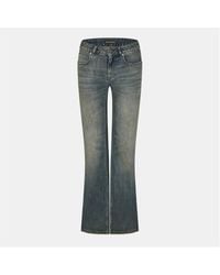 Balenciaga - Relaxed Wide Leg Trousers - Lyst
