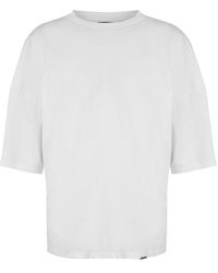 Represent - Initial Short Sleeve Crew Neck Oversized T-Shirt - Lyst