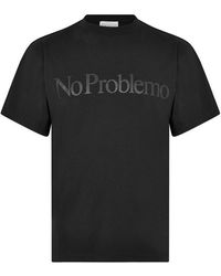 Aries - No Problemo Short Sleeve T Shirt - Lyst